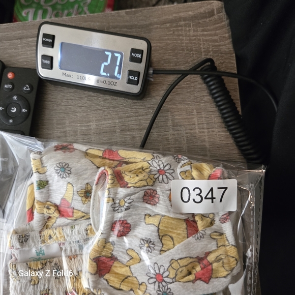 Disney Baby Winnie the Pooh Floral Bubble Romper 6-9M Cotton Blend One-Piece - Picture 6 of 6